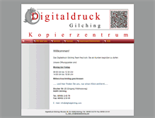 Tablet Screenshot of digitalgilching.com